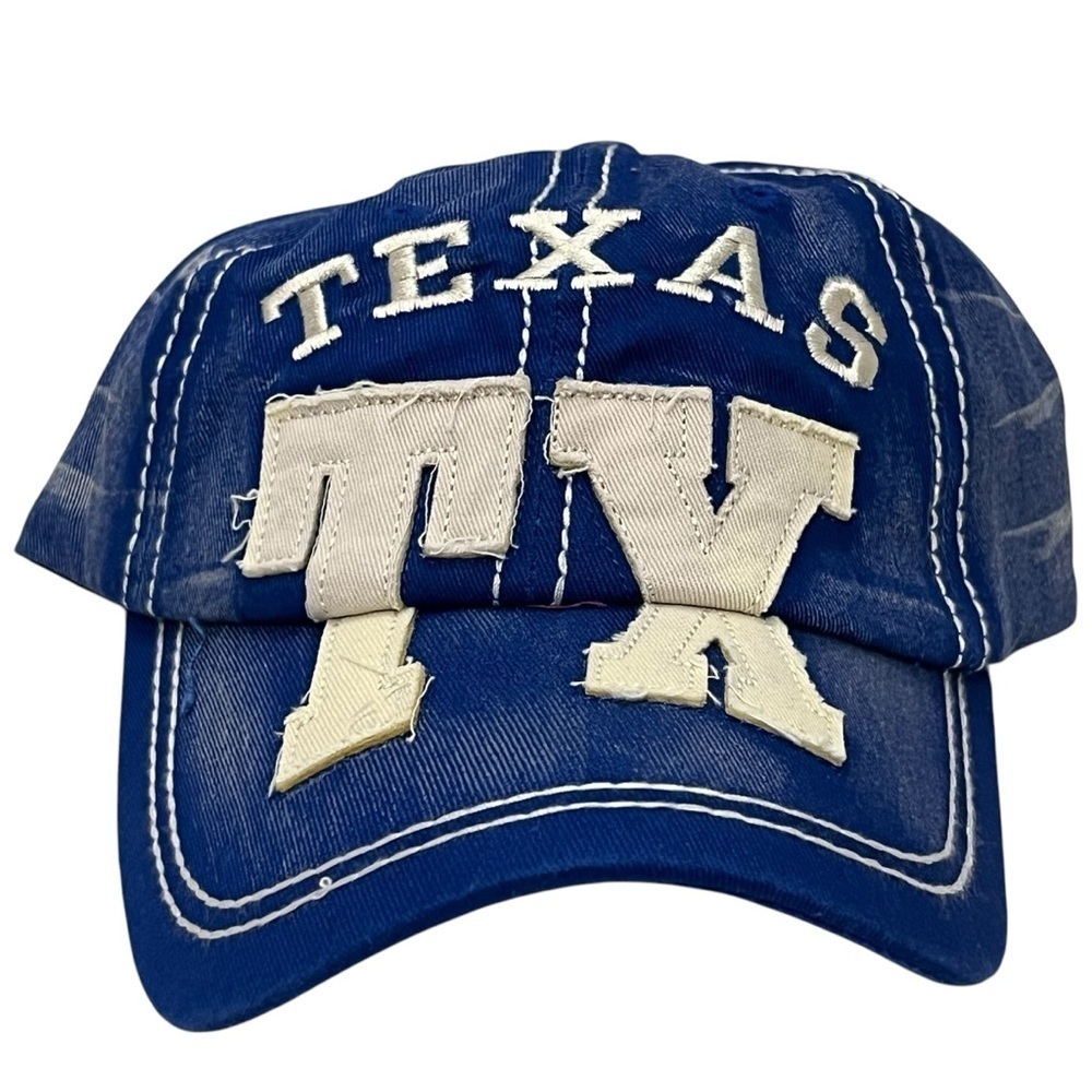ASLAN Headwear Texas "TX" Adjustable Ball Cap